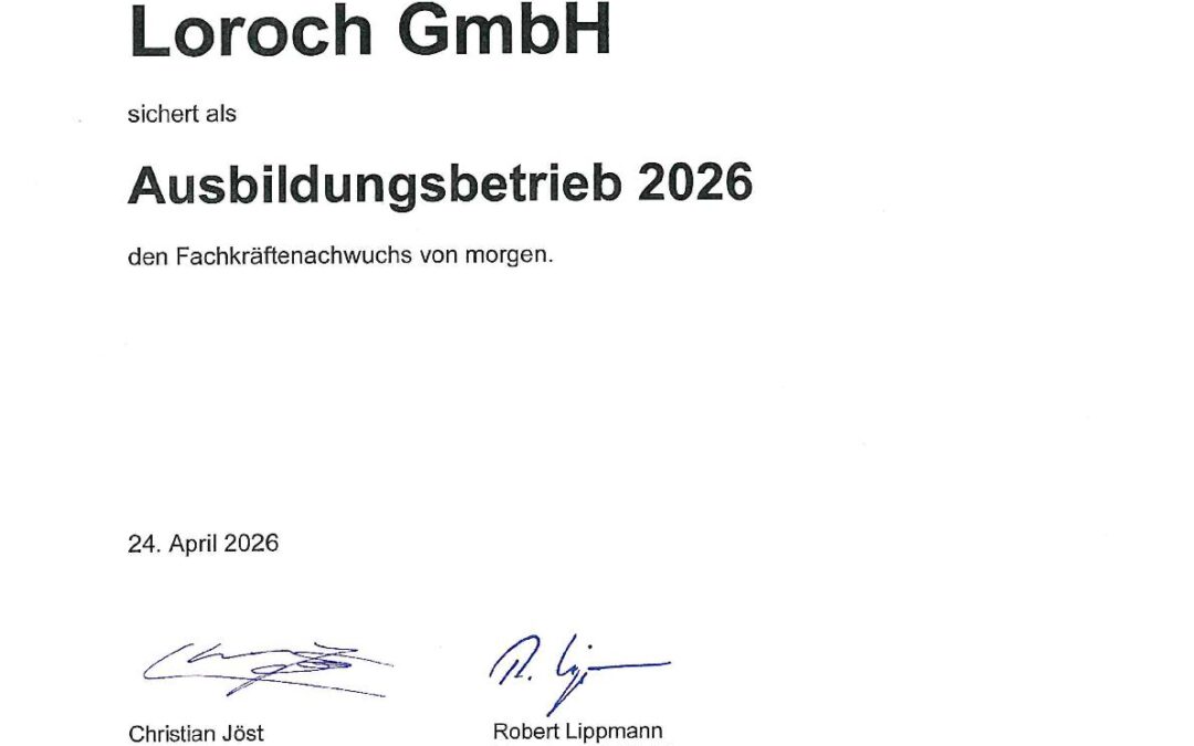 Ausbildungsurkunde 2026