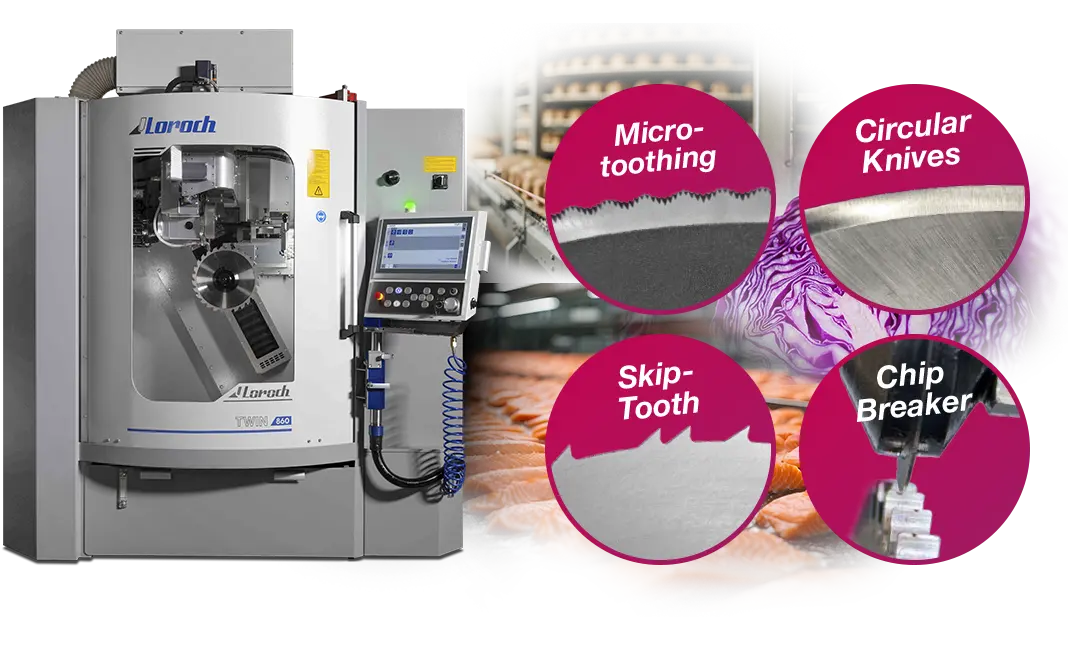 TWIN 860 – New Application Programs – Microtoothing, Circular Knife, Skip Tooth, Chip Breaker